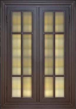 2 Panel Check gl door